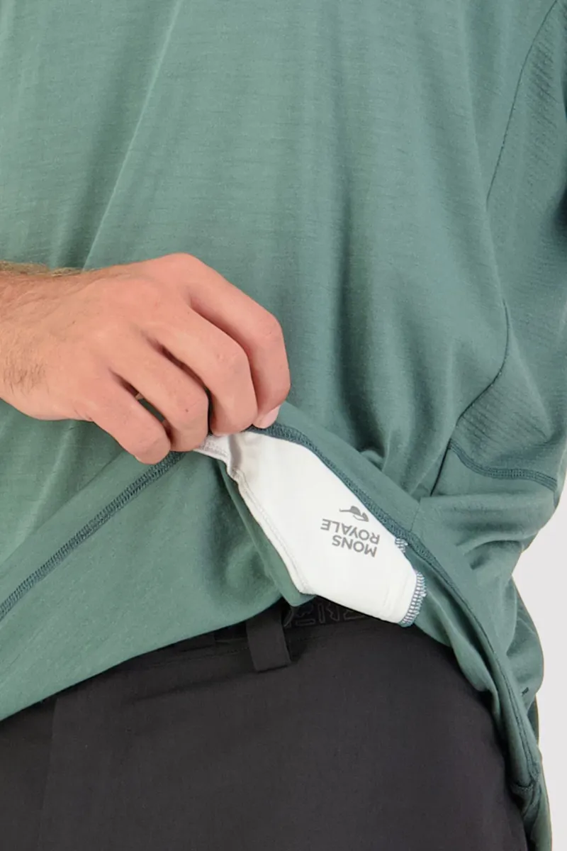 Mons Royale Tarn Merino Shift T-shirt Burnt Sage-2